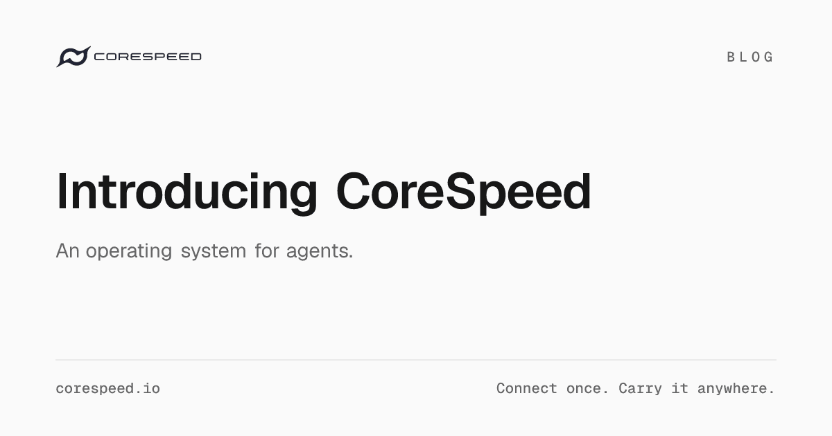Introducing CoreSpeed